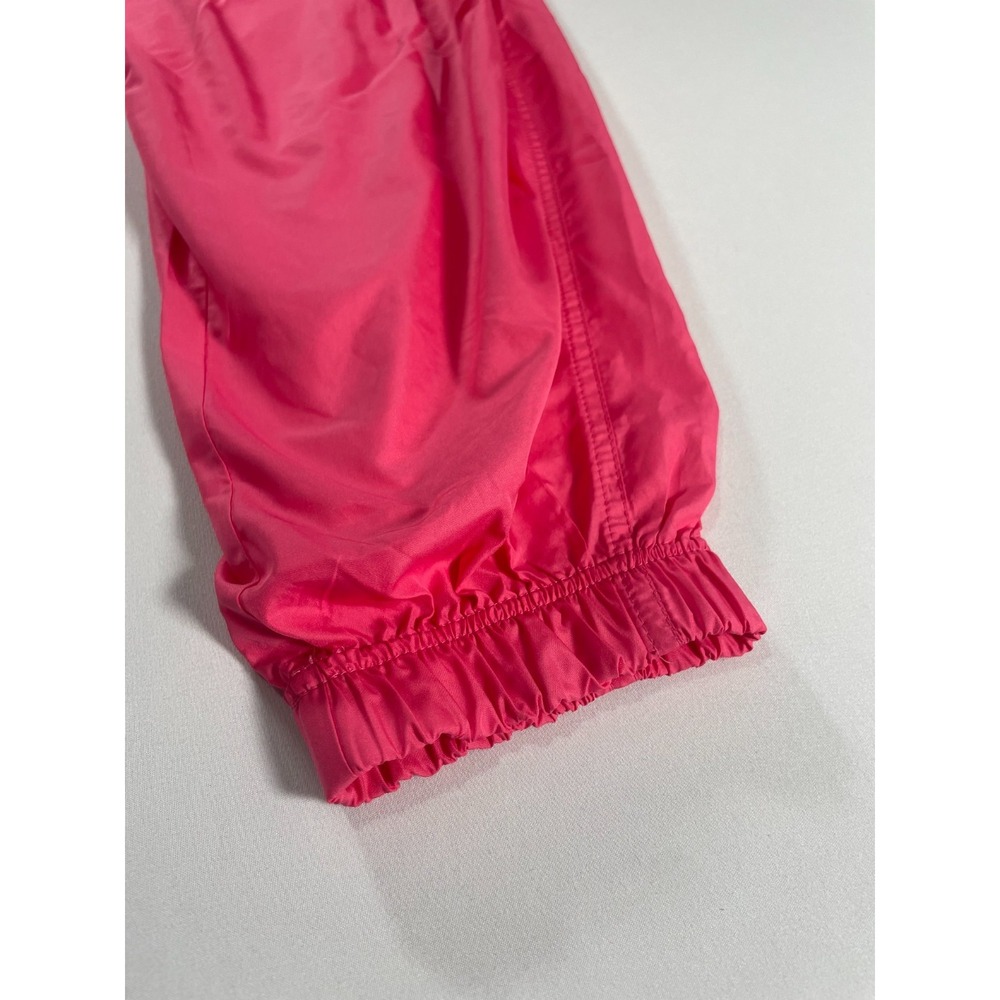 VTG 90's Nike Elite Spellout Shiny Ballon Baggy Windbreaker Pants Women's M - Picture 2 of 9